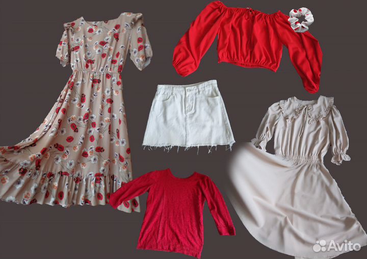 Женская одежда 42, 44, 46 разные сезоны года