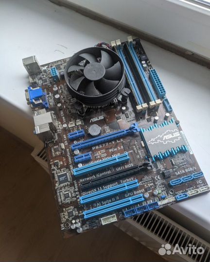 Asus P8Z77-V LX + i5-3470 + 8gb