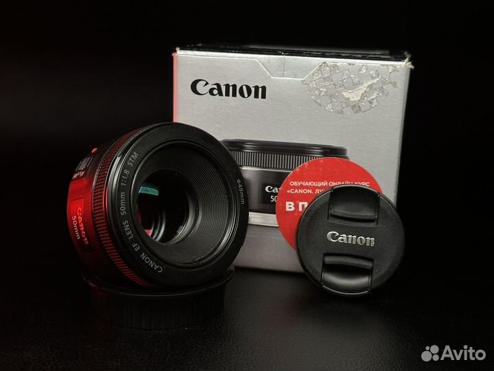 Объектив canon EF 50mm 1.8 STM