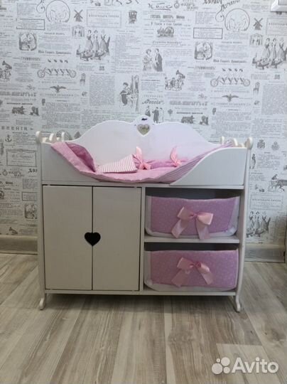 Кровать - комод - шкаф для кукол