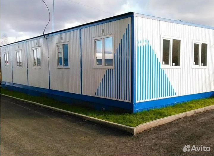 Модульное здание столовая (100 посадочных мест)