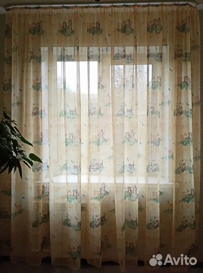 Штора тюль новая 4,0 м