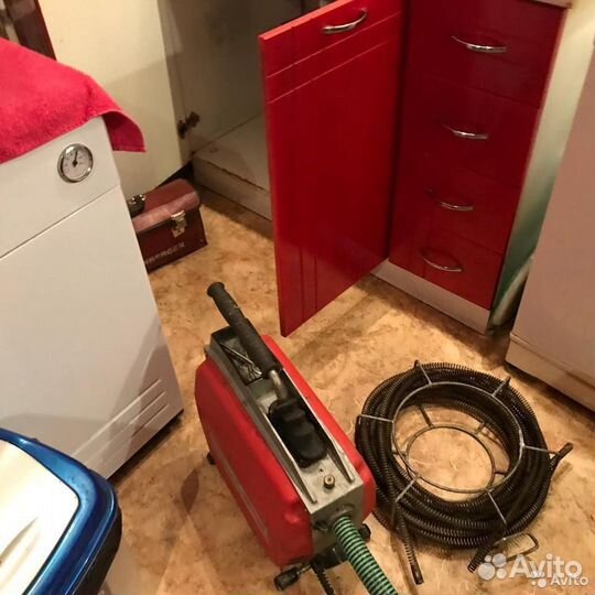 Устранение засоров. Видеодиагностика