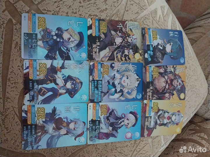 Карты геншин импакт