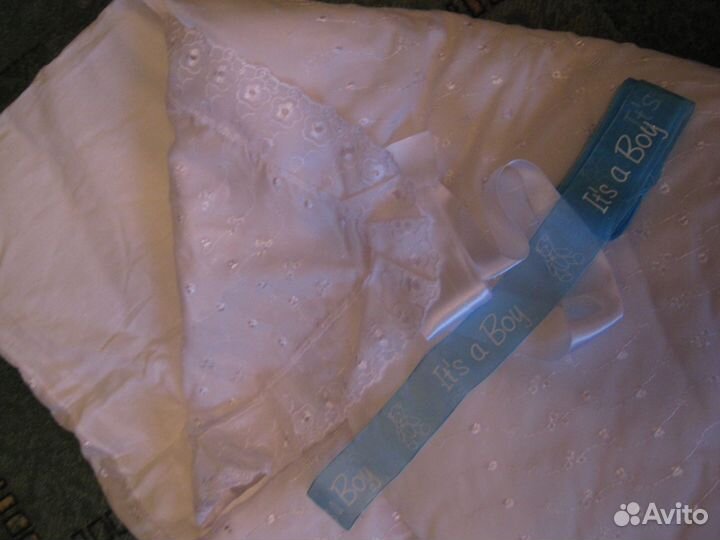 Набор для выписки белоснежный с вышивкой