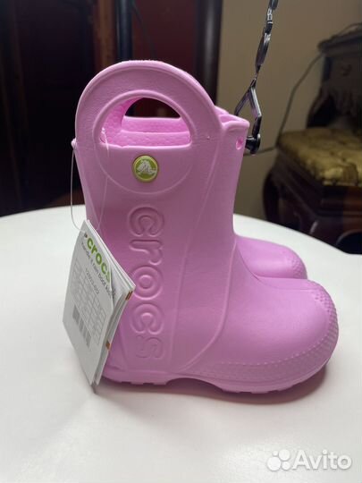 Сапоги Crocs C7 на девочку
