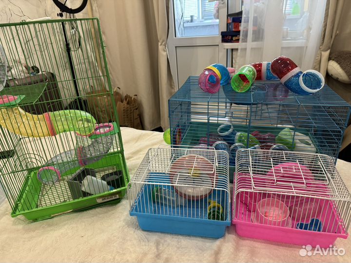 Клетка для хомяка для грызунов