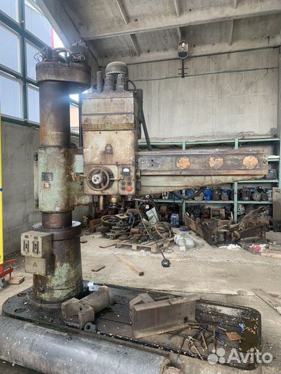 Радиально-сверлильный станок 2М55, 1977гв