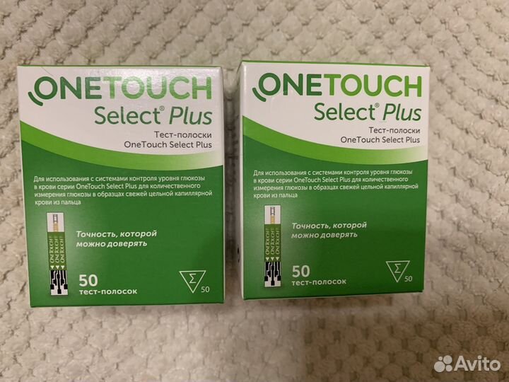 Тест полоски one touch select plus