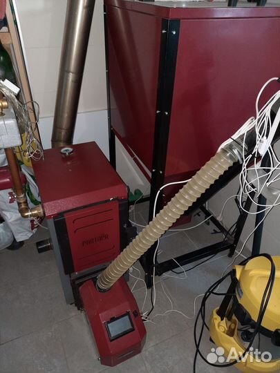 Пеллетный котёл партнер 16