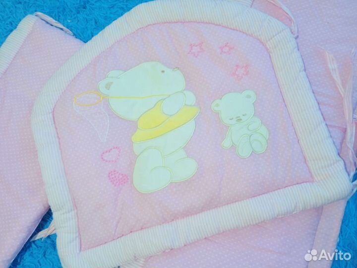 Бортики в детскую кроватку