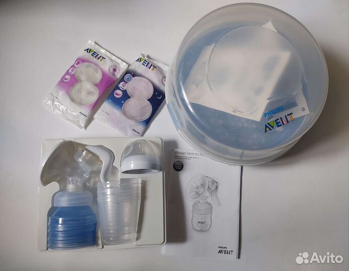 Avent стерилизатор +avent молокоотсос