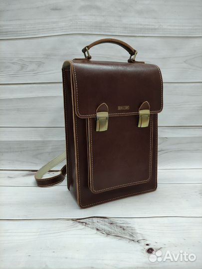 Рюкзак натуральная кожа ручная работа