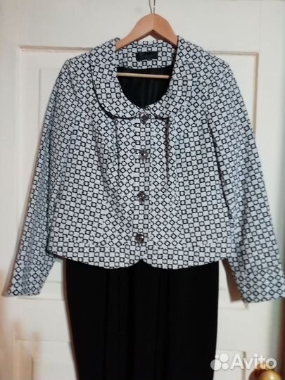 Платье с жакетом 52-54