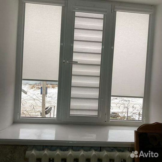 Рулонные шторы на заказ с установкой