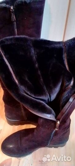 Сапоги женские зимние 37