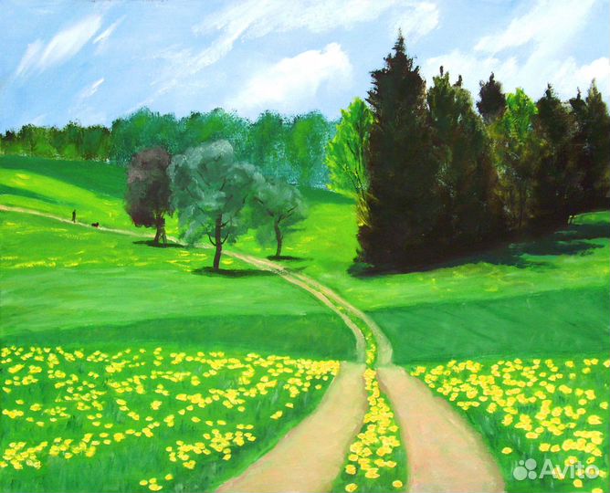 Картины вологодского художника. Масло, холст