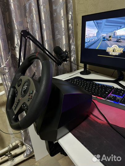 Игровой руль на 900 градусов