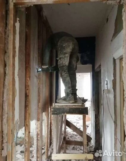 Демонтажные работы. Демонтаж