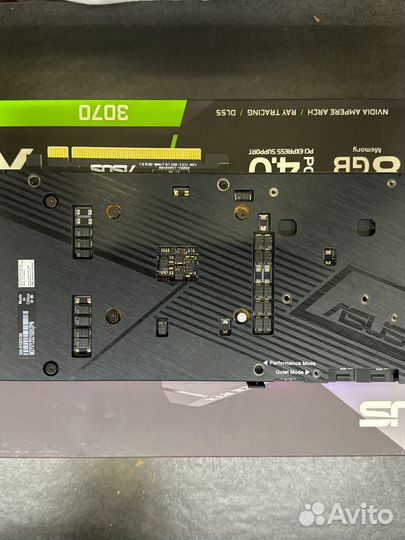 Видеокарта Asus rtx 3070 8gb