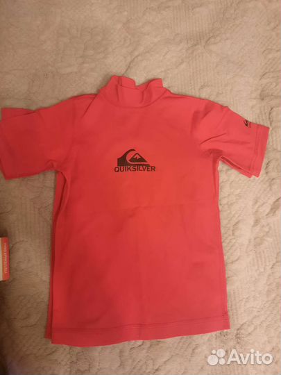 Футболка детская для сёрфинга quicksilver рашгард