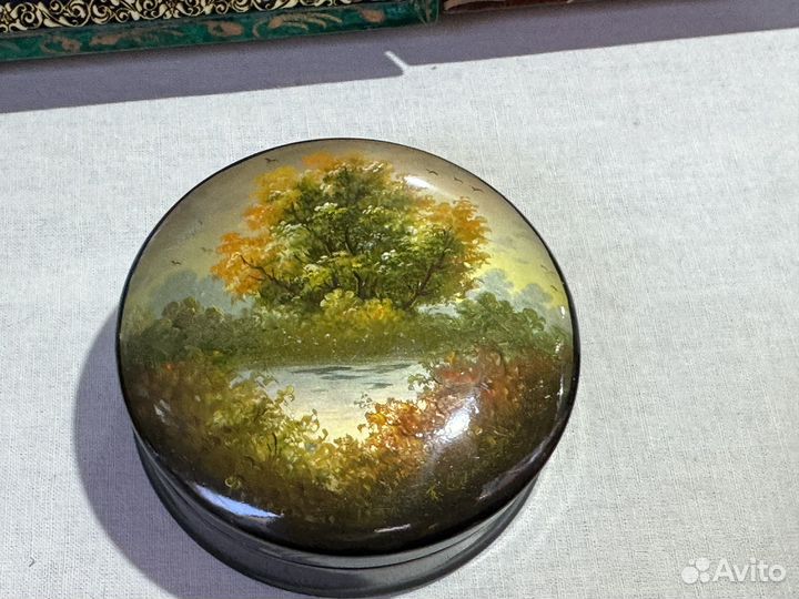 Шкатулки федоскино СССР