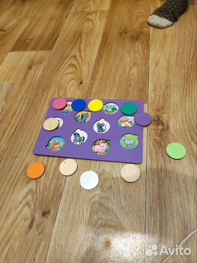 Набор детских развивающих игрушек