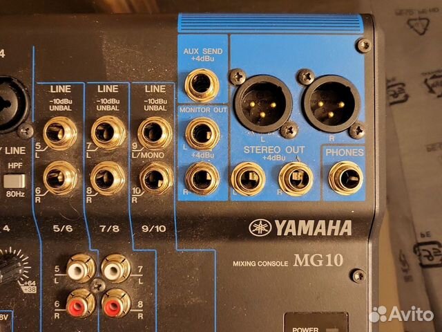 Микшер Yamaha mg10 объявление продам