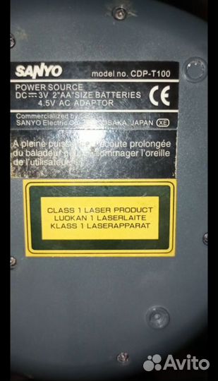 CD плеер sanyo CDP-T100