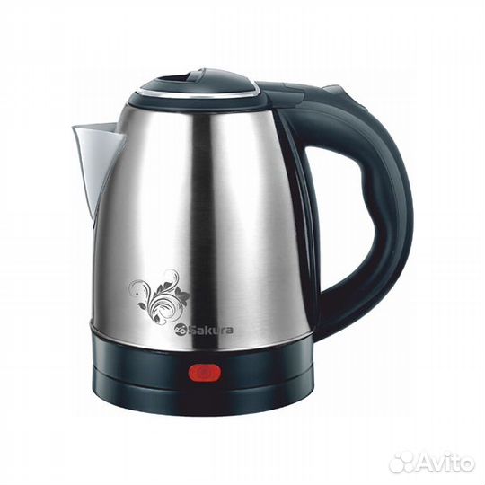 Чайник электрический 1.2 л. 1800 Вт. Метал. 2124