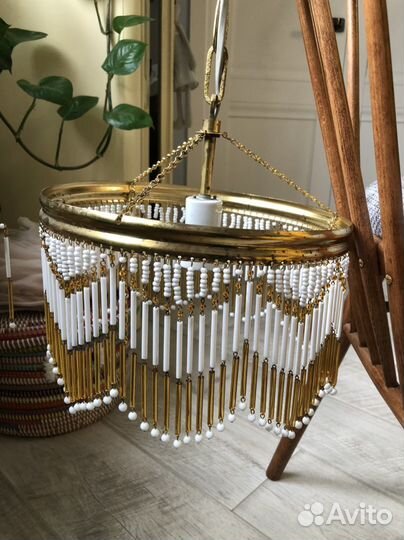 Винтажная Чешская люстра 70-е гг