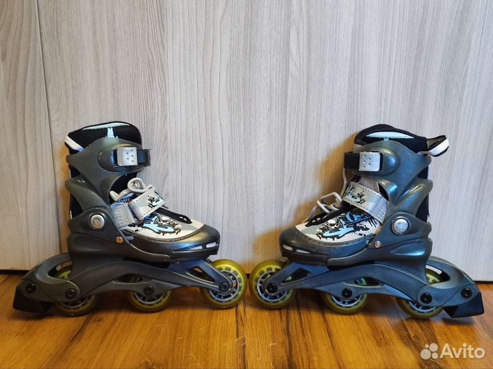 Роликовые коньки детские раздвижные