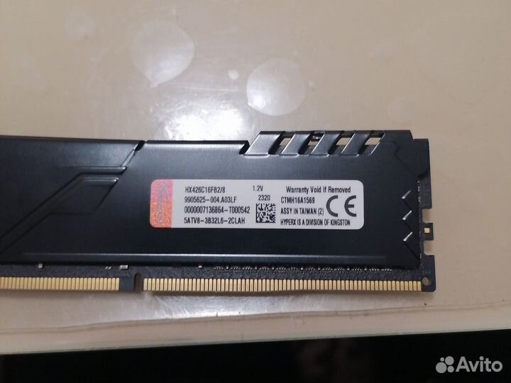 Оперативная память ddr4 8gb 2666 xyperx