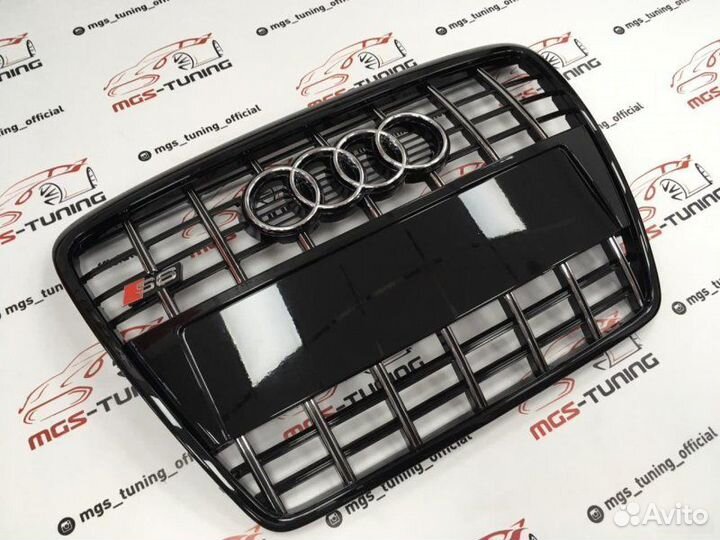 Решётка на Audi A6 04-11 S6 Дизайн 2
