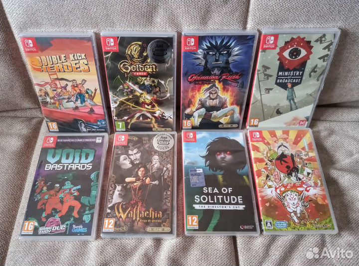 Хиты и редкие игры Switch обн. 10.05 (в пленке)