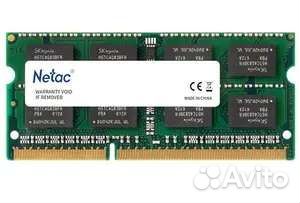 Оперативная память sodimm Netac Basic 8 гб
