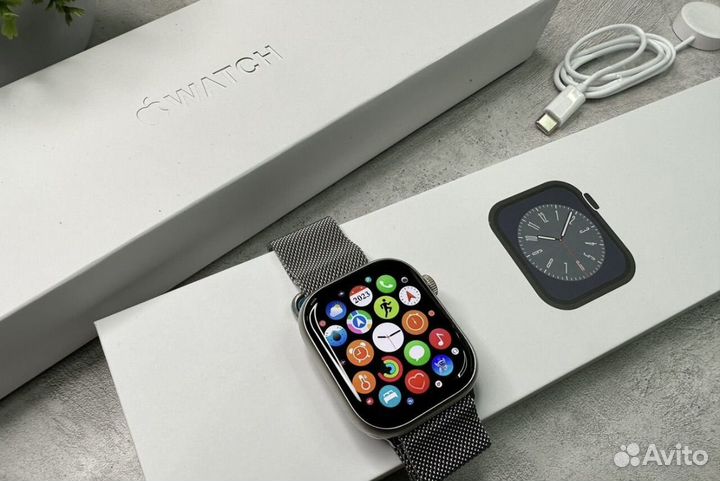 Apple watch 8 в оригинальной коробке