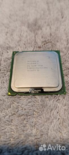Процессор сокет 775 intel celeron-D
