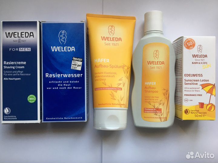 Новая косметика Weleda
