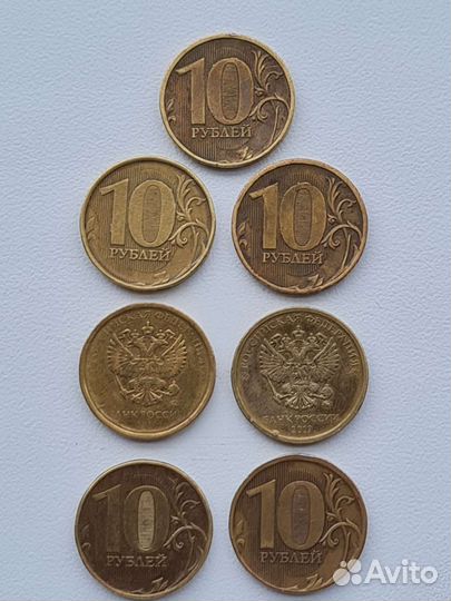 Монеты С различными браками И юбилейные И Т.Д