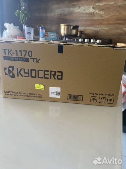 Катриджи kyocera tk - 1170 новые