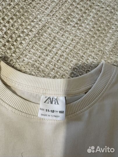 Джинсы и футболка zara 152