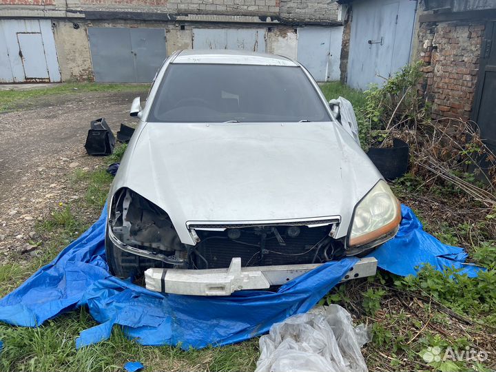 Toyota Mark II 2.5 AT, 2002, битый, 200 000 км