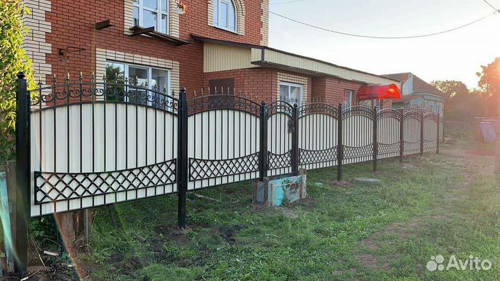 Кованый забор