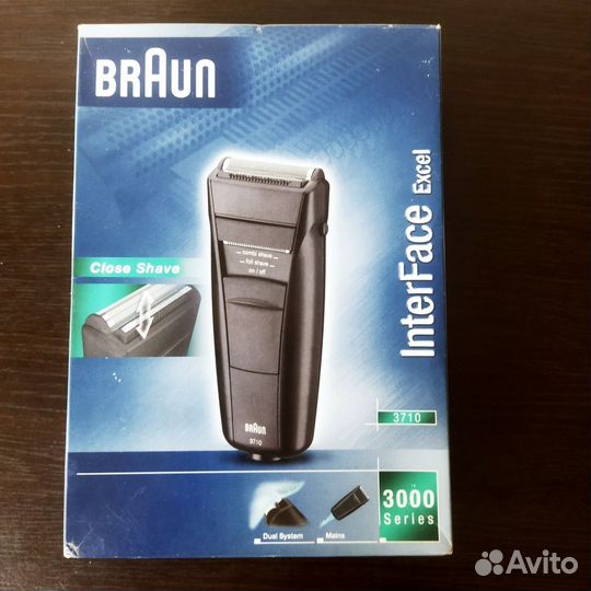 Новая электрическая бритва Braun 3710