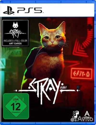 Stray (Б/У) PS5, русские субтитры