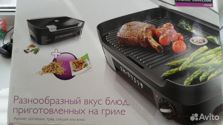 Продается новый гриль Philips HD6360/20