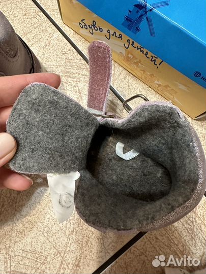 Ботинки демисезонные для девочки 21 размер котофей