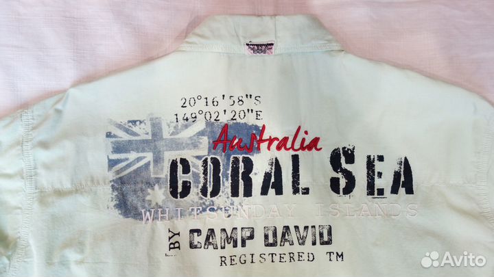 Рубашка летняя Camp David, Германия, xxxl(58-60)