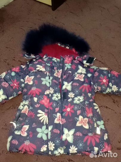 Зимний комбинезон для девочки